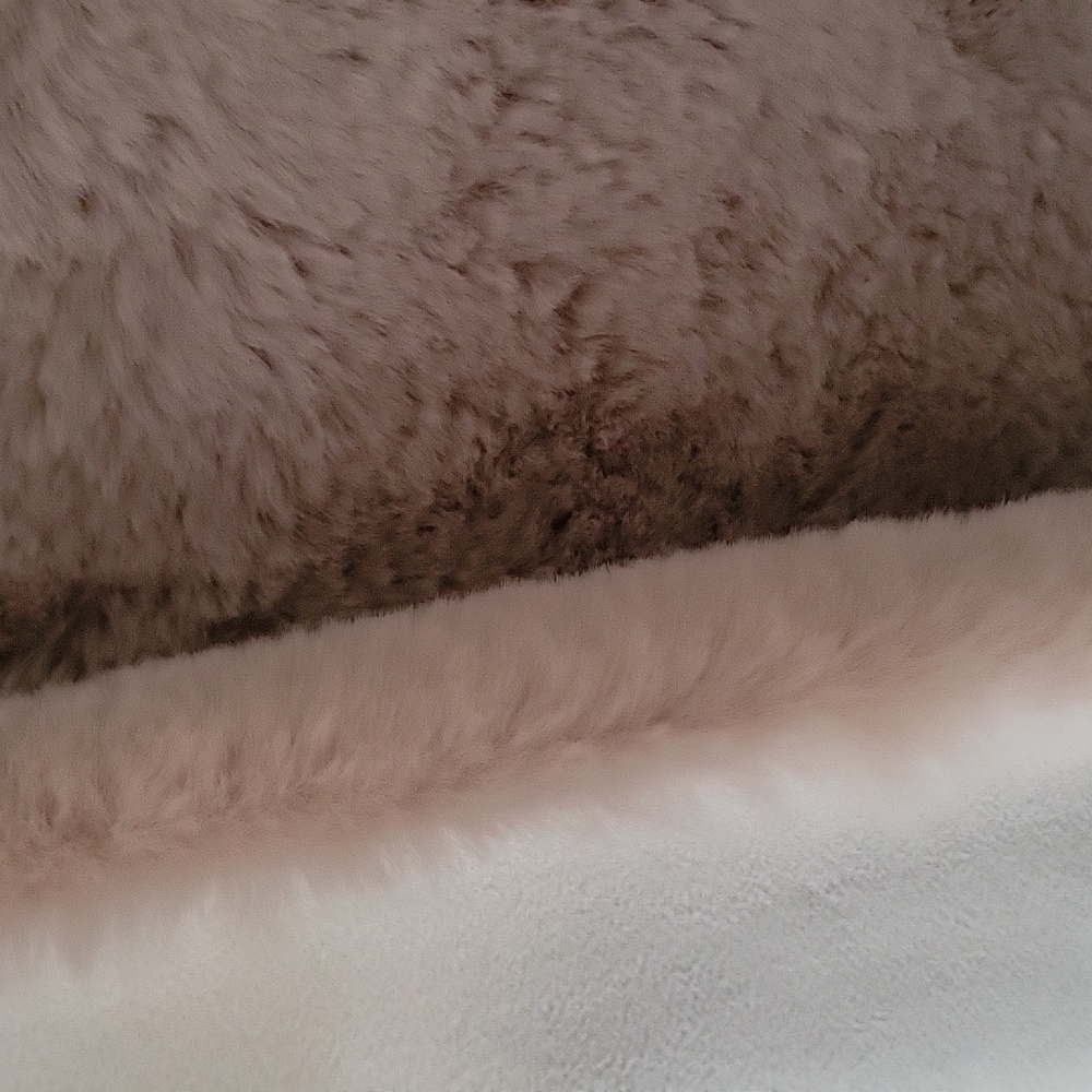 Faux Soft Fur Accent Rug - Picture 3 of 6